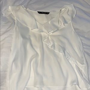 Zara Ruffle Tank